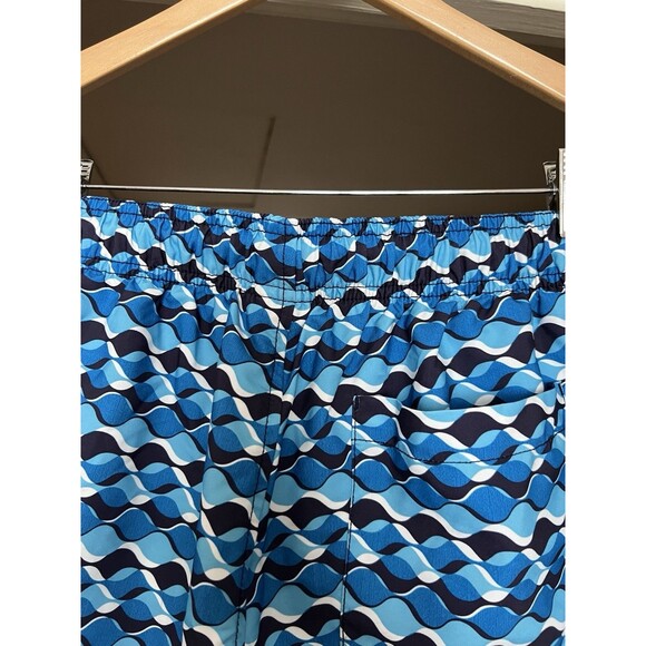 Speedo Men's Blue Printed Swim Trunks Size Small Quick-Dry Beach Shorts - Picture 9 of 11